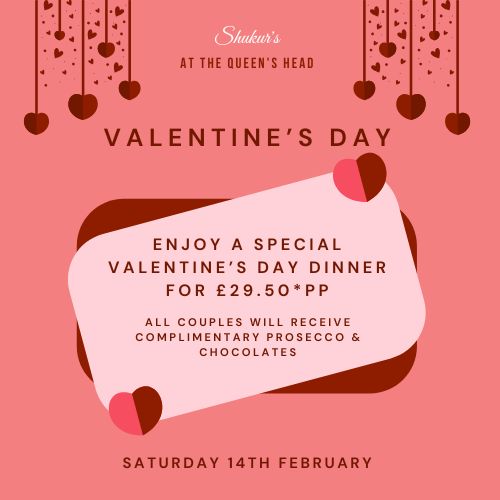 Valentine's Day Shukurs at the Queens Head
