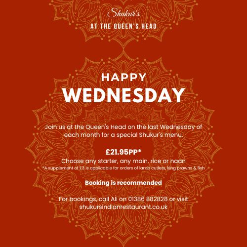 Happy Wednesday Shukurs at the Queens Head