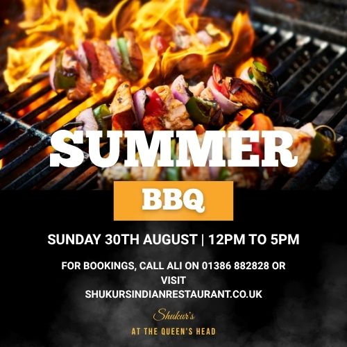 Summer BBQ at Shukurs at the Queens Head